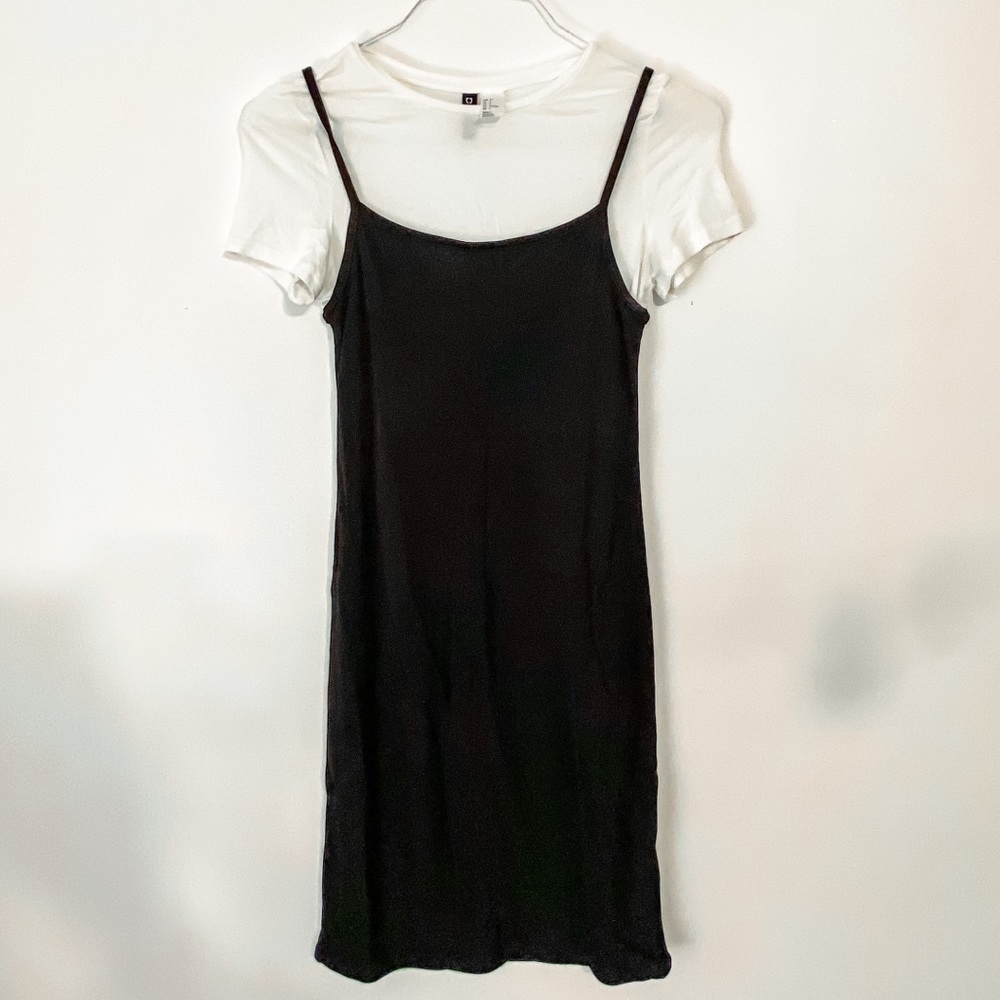 Tee shirt strapy dress